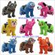 Baby and Adults Love Coin Operated Kiddie Rides Battery Plush Animal Walking Rides In Shopping Mall