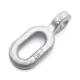 Galvanized Steel Power Clevis Ball Eye Fittings for Overhead Right Angle Hanging Ring