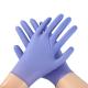 Single Use ISO13485 Blended Nitrile Gloves / Restaurant Nitrile Gloves