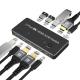 2 Port HDMI 2.1 KVM Switch with USB 3.0 2 Input 1 Output LED Indicators Female-Female