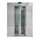 Industry Cleanroom Stainless Steel Air Shower With Automatic Sliding Doors