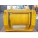 Lebus Rope Groove Drum Hydraulic Crane Winch With Encoder And Belt Brake