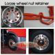 10x335 Pcd Wheel Nut Retainer/ fleet safety/wheel lug nut retainer