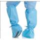 Breathable Disposable Boot Covers / Plastic Shoe Covers For Hospital Lab