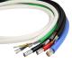 600v 150C Silicone Rubber Insulated Wire UL3213 8AWG FT2 Green For UAV Lights