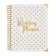 9 X 11 Inches Custom Business Planner , Hardcover Personal Ring Planner For Wedding