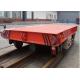 Heavy Duty Steel Structure Battery Transfer Cart Reliable For Steel Mill