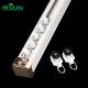 Home Office Decoration Curtain Rail Bottom Track Cord Operated Aluminum Accessories Metal Curtain Head