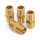 3/8 NPT Male Solid Brass Hex Nipples Equal Brass Pipe Adapter