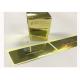 Gold Color Paper Self Adhesive Labels Beautiful Design With CMYK Printing
