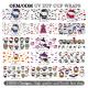 50Pcs Cartoon Anime Graffiti Stickers For Notebook Water Cup Decal Cartoon Sticker