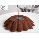 RK Bakeware China Foodservice NSF 40575 5 3/4 X 2 1/16 Sphere Aluminum Cake Mould , Aluminized Steel Lava Cake Pan