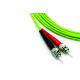 Duplex Multimode OM5 OFNR Fiber Optic Patch Cords LC To ST Fiber Patch Cable