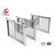 High Strength Flap Barrier Gate Entrance Durable Tempered Glass Swing Door