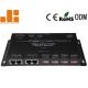 Four Channels Output DMX Signal Splitter With RJ45 / Screwless Terminal Interfaces