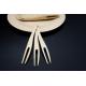 100mm Dessert Disposable Bamboo Forks smooth Customized For Salad