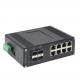 Industrial 8-Port 10/100/1000T + 4-Port 1000X SFP Ethernet Switch