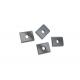 Uncoated Indexable Carbide Inserts 15mmX12mmX1.5mm Dimension Wear Resistance