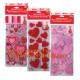 Decorative Candy Cello Bag Valentine's Day Clear Plastic Treat Bag,valentine's day Promotion gift colorful heart silicon