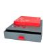 Slide Drawer Paper Packing Box , Custom Cardboard Gift Boxes C1S 1200g greyborad