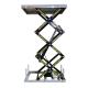 2 Ton Electric Heavy Duty Scissor Lift Platform Max Height 118.11in Ladder Lift