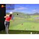 Professional Virtual Indoor Golf Simulator Projection ROHS