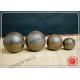Round Steel Cement Grinding Balls , Air Hammer Forged Steel Grinding Balls