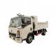 4x2 Sinotruk Howo Light Dump Truck 116HP 6 Tire Logistics Transportation