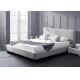 Flat MDF Bed Design White Bed SZ-C023