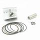 Custom Aluminum Motorcycle Piston Kits , ACTIVE DIO 110 Piston And Rings Set