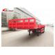 9.5 Meters 2 Axles Pipe Transport Trailer Commercial Semi Truck Type