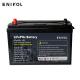 Home Energy Storage RV LiFePo4 Battery Lithium 12V 100ah Deep Cycle Battery
