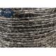 Hot Dipped Security Barbed Wire BWG14x14  Diameter Razor Barbed Tape