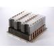 Skiving / Locked Fin Thermal Copper Pipe Heat Sink CPU Cooler