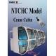 Well equipped NTCHC Model Crane Cabin With Botton Window DIY Color