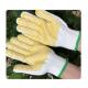 7 Gauge Elastic Seamless White Cotton Knit With PVC Dot Knit Gloves For Construction