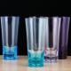 Stackable Hi Ball Plastic Tumbler Glasses Colorful Unbreakable SAN Vodka Shot Glasses