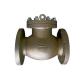 Gas Pipeline Rubber Lined Swing Check Valve 5 150 Lb