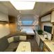 Comfortable Caravan Travel Trailer Interior Height Compact Camper Trailer