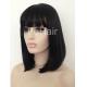 Front lace wigs,full lace wigs,FoHair remy human hair,straight, natural black