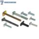 1 2 20 1 2 13 Steel Flange Bolt Din 6921 Gold Silver T Bolt And Nut Set