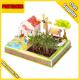 Fully stocked Intelligent 3D iq paper puzzle stylish villa unique birthday gifts for best friend,kid puzzle game