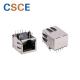 Speed 100 Base RJ45 Connector Transformer Single Port Operating Temperature -40℃ To 85℃