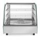 Commercial Curved Glass Food Warmer Display