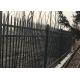 Security Fence,Crimp top fence, Black Fence Panels -2100mm x 2400mm