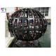 Pitch P4.8 Spherical Led Display , Light Convenient Led Display Globe