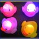 LED swimming pool light toy OEM design duck bath vinyl toy for kids shenzhen