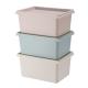 Promotional Stackable Plastic Storage Box With Lid OEM ODM