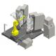RTAF-AG0204L- DUAL-Stations- Robot Grinding Machine Robot Grinder For Large Size Brass Faucet