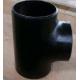 Sch 40 Butt Weld Carbon Steel Pipe Tee ASME B16.28 Black Painting